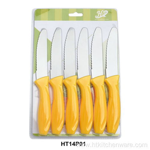 Butter knives with pp handle